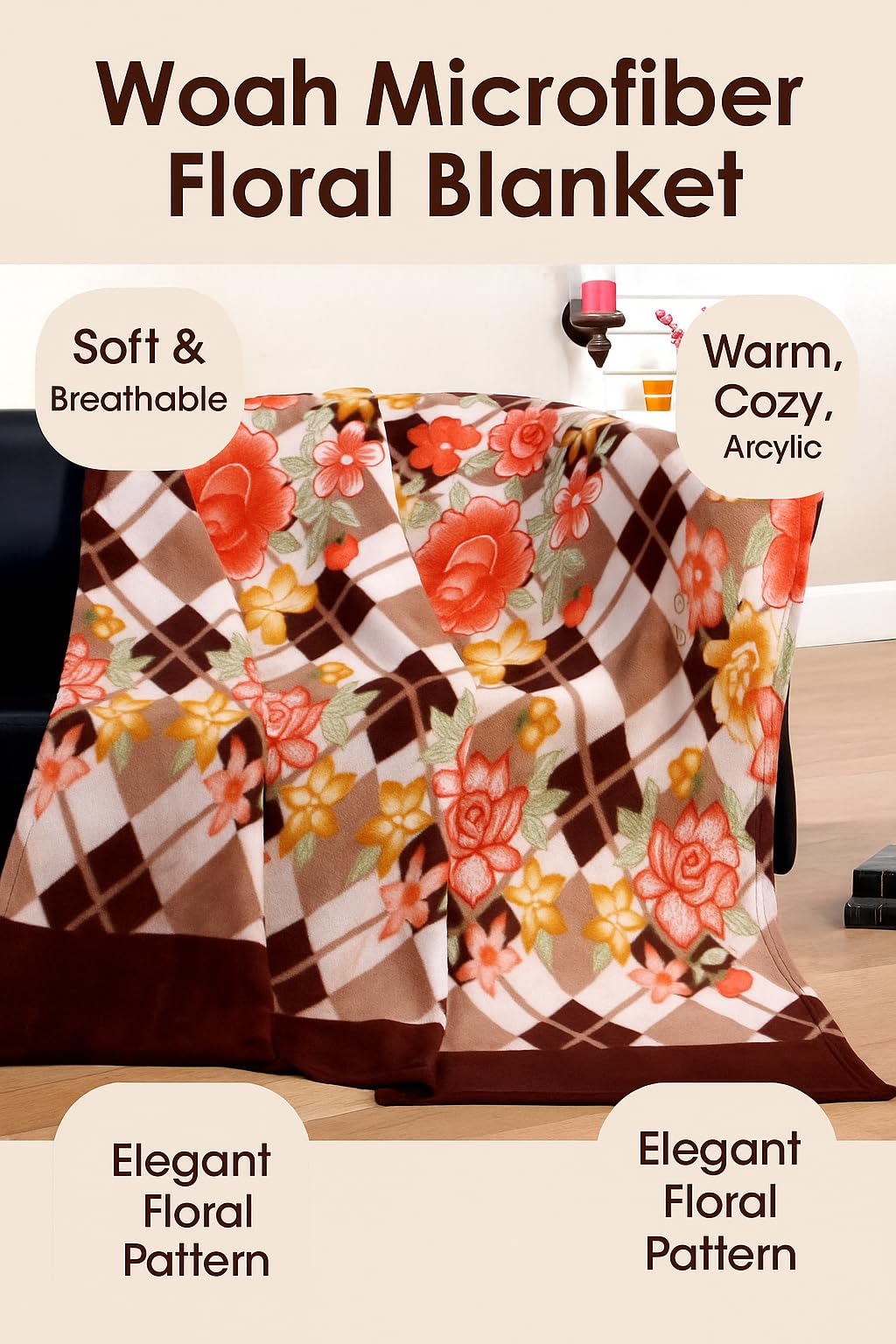 Soft Fleece Blanket - Single Bed Comfort -2
