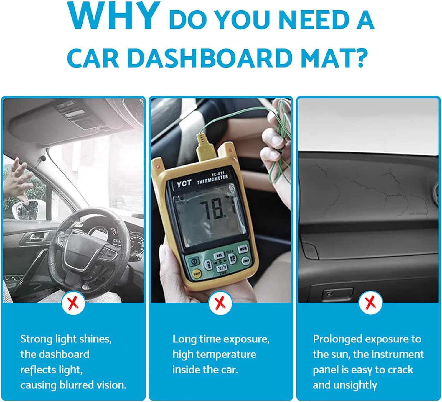 ノンスリップ ダッシュマット LDV V80 2013-2023 ダッシュボードカバー ブラック