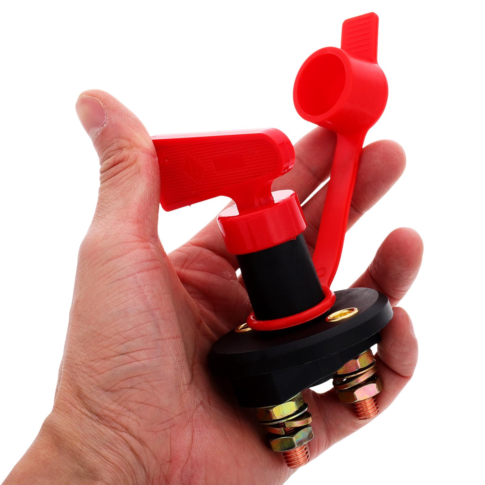 HAPINARY Heavy Duty Rv Battery Disconnector Universal Battery Disconnect Switch for 12v 300a Vehicles Universal Waterproof Switch