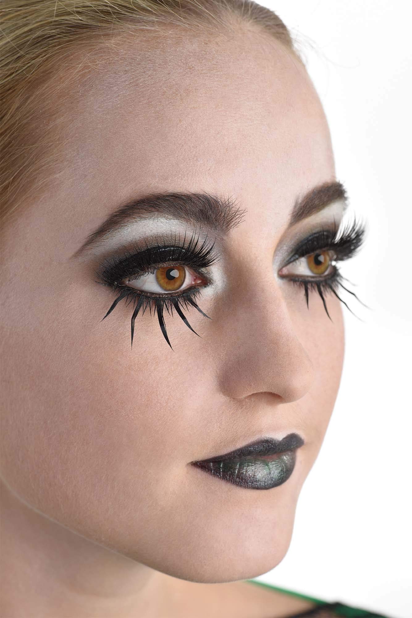 Amscan 8401865 Long Black Synthetic Eyelashes