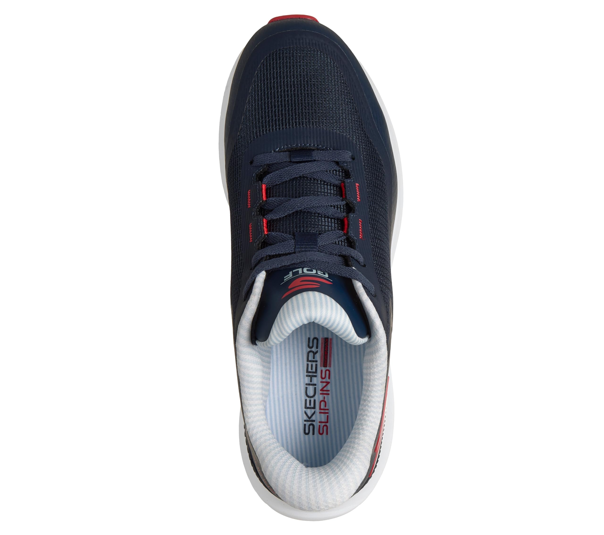 Skechers Slip-ins Go Golf Flight Spikeless Lace Up Mesh Sneakers For Men