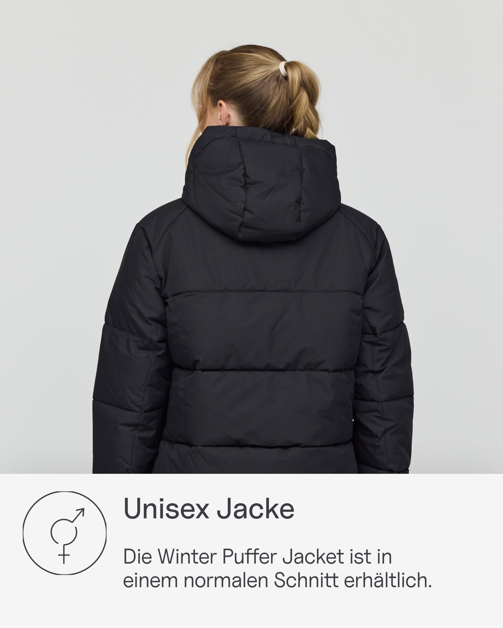 Kapten & Son Winter Puffer Jacke All Black, Sandstone, Olive XS-XXL | Winterjacke Damen & Herren | Solo oder als Top Layer für Light Puffer Jacket | atmungsaktiv, winddicht | Outdoorjacke