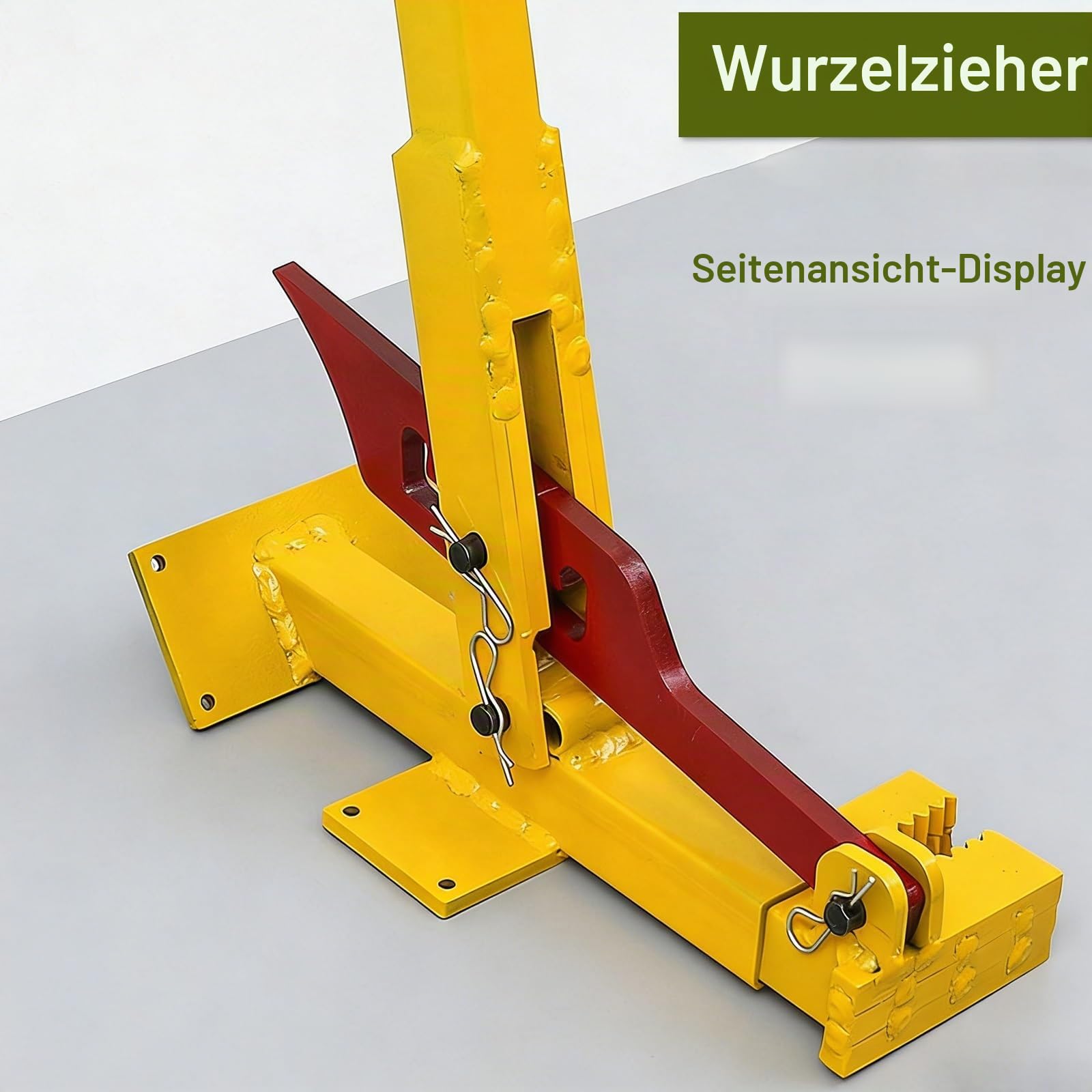 Robustes Werkzeug zum Entfernen von Wurzeln und Pfosten für effiziente Extraktion von Bäumen, Sträuchern und Holzpfosten
