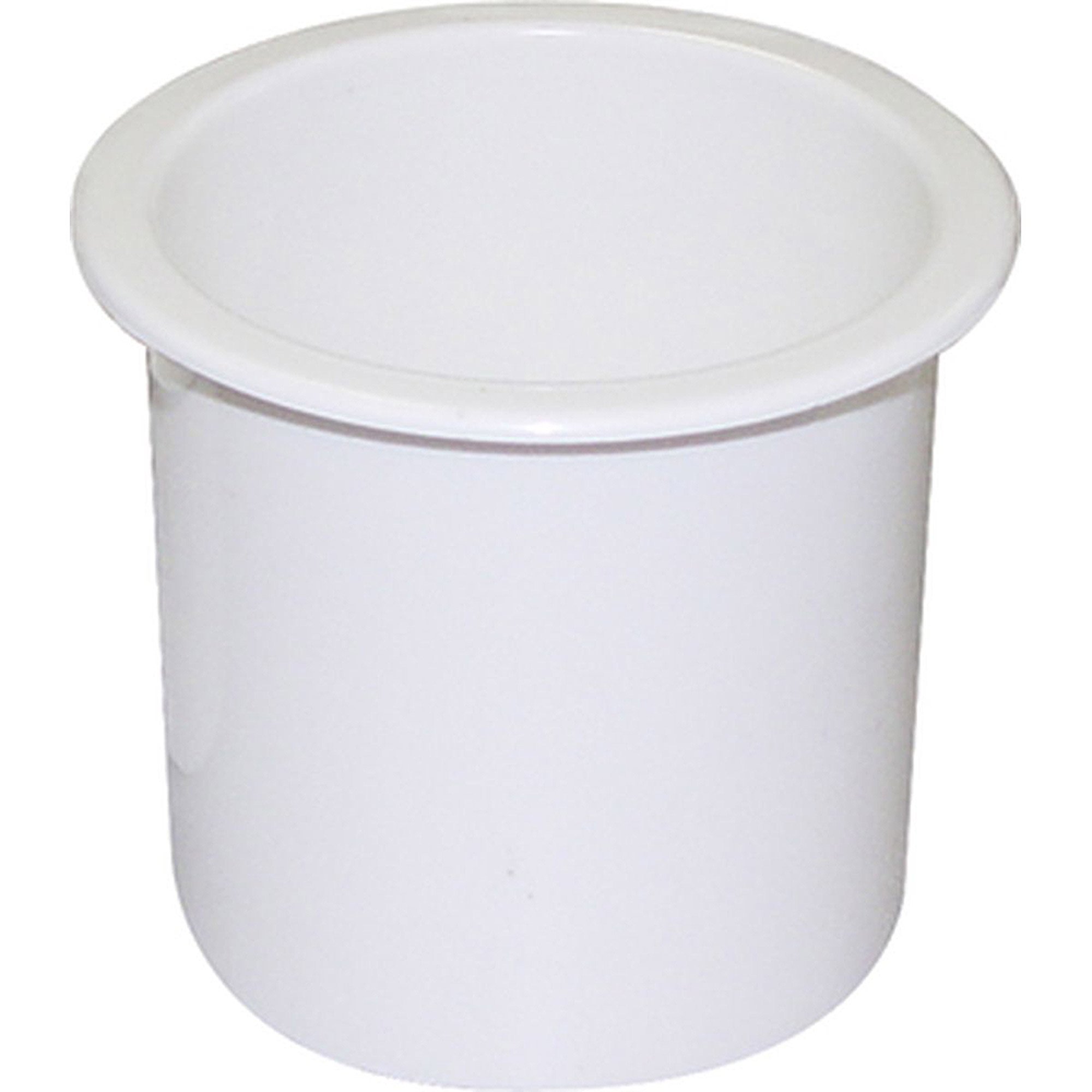 SeaSense Recessed Cup Holder, 3-Inch, x 3-Inch, White