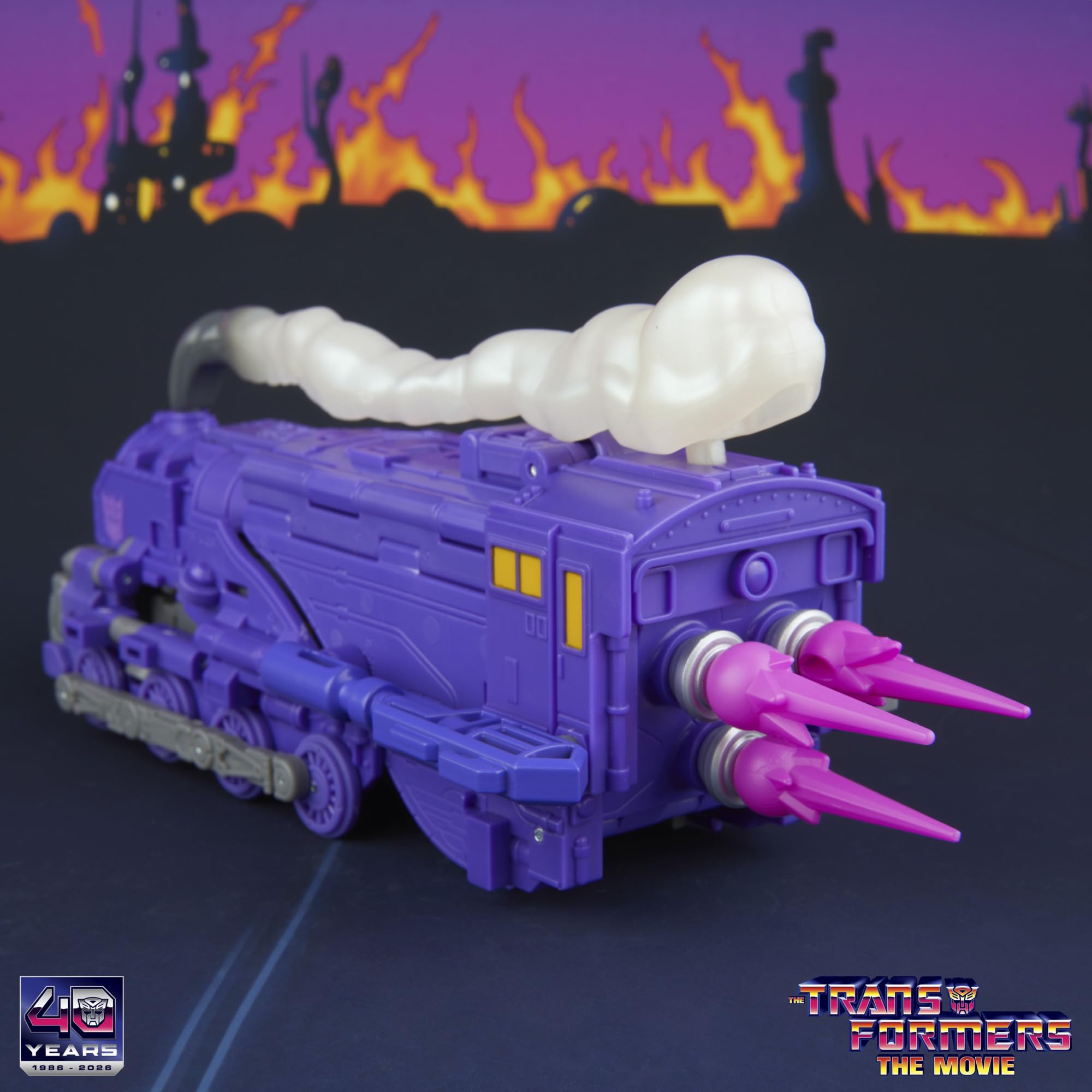 Astrotrain klasy Leader z kolekcji Transformers Studio Series z filmu "The Transformers: The Movie", 17-centymetrowa przekształcająca się figurka, zabawkowe roboty dla dzieci w wieku od 8 lat | Transformers Studio Series 20.3 cm figurka klasy lidera (2026
