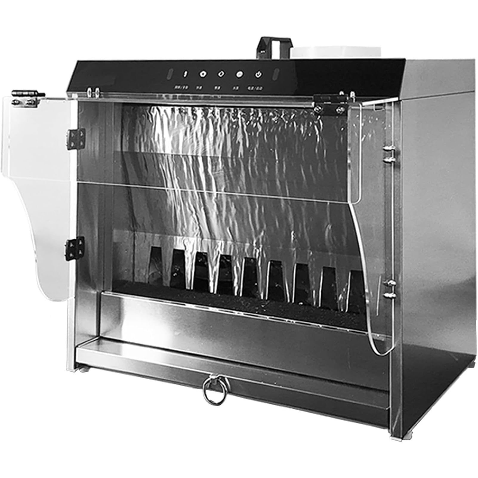 PweKzxt Intelligent Water Curtain Paint Spray Booth, Portable Hobby Airbrush Spray Booth Kit, Professional Water Curtain Paint Spray Booth,Professional Airbrush Spray Booth Kit