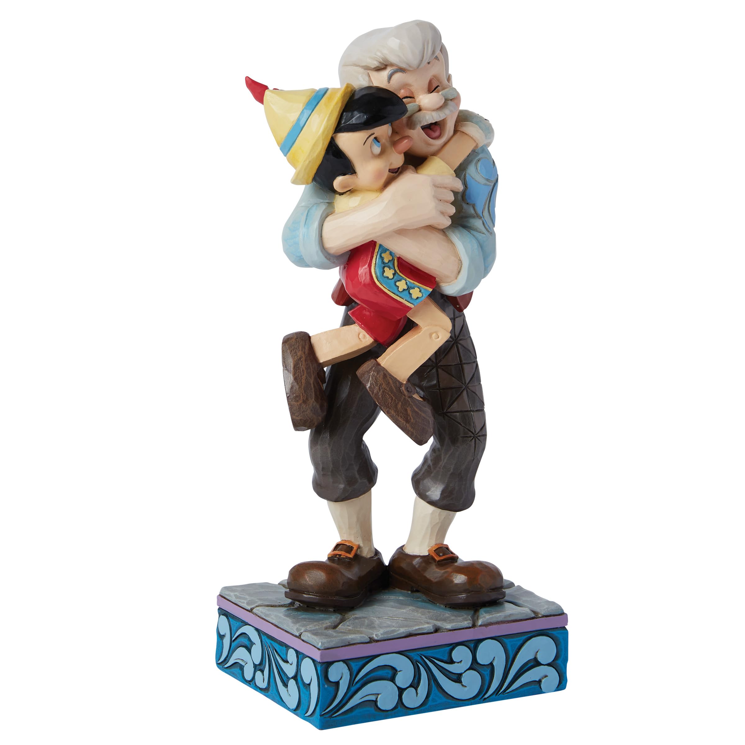 Figurina Geppetto and Pinocchio Collezione Disney Traditions