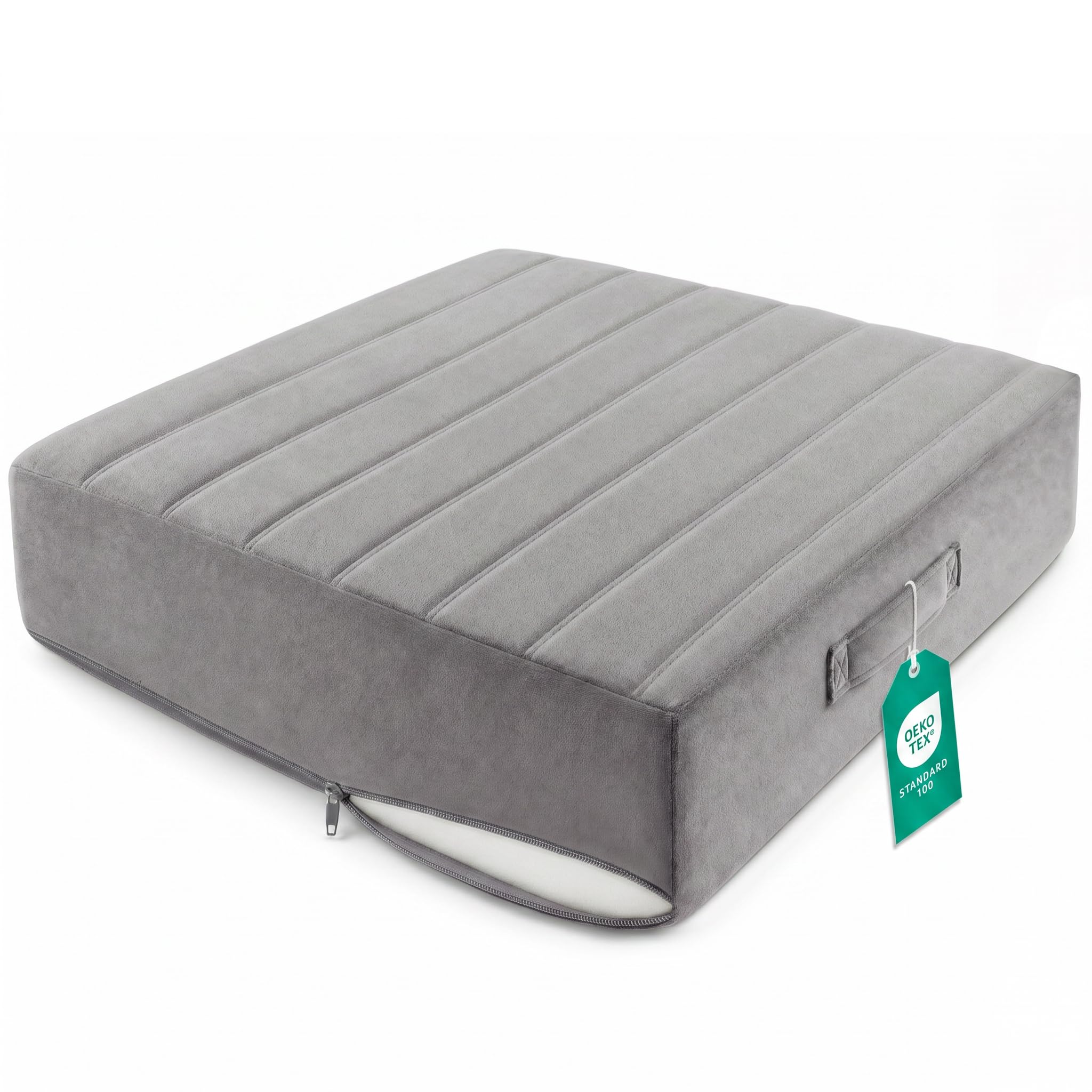 Codi Replacement Couch Cushion 5 inch Thick 24 Inch Grey