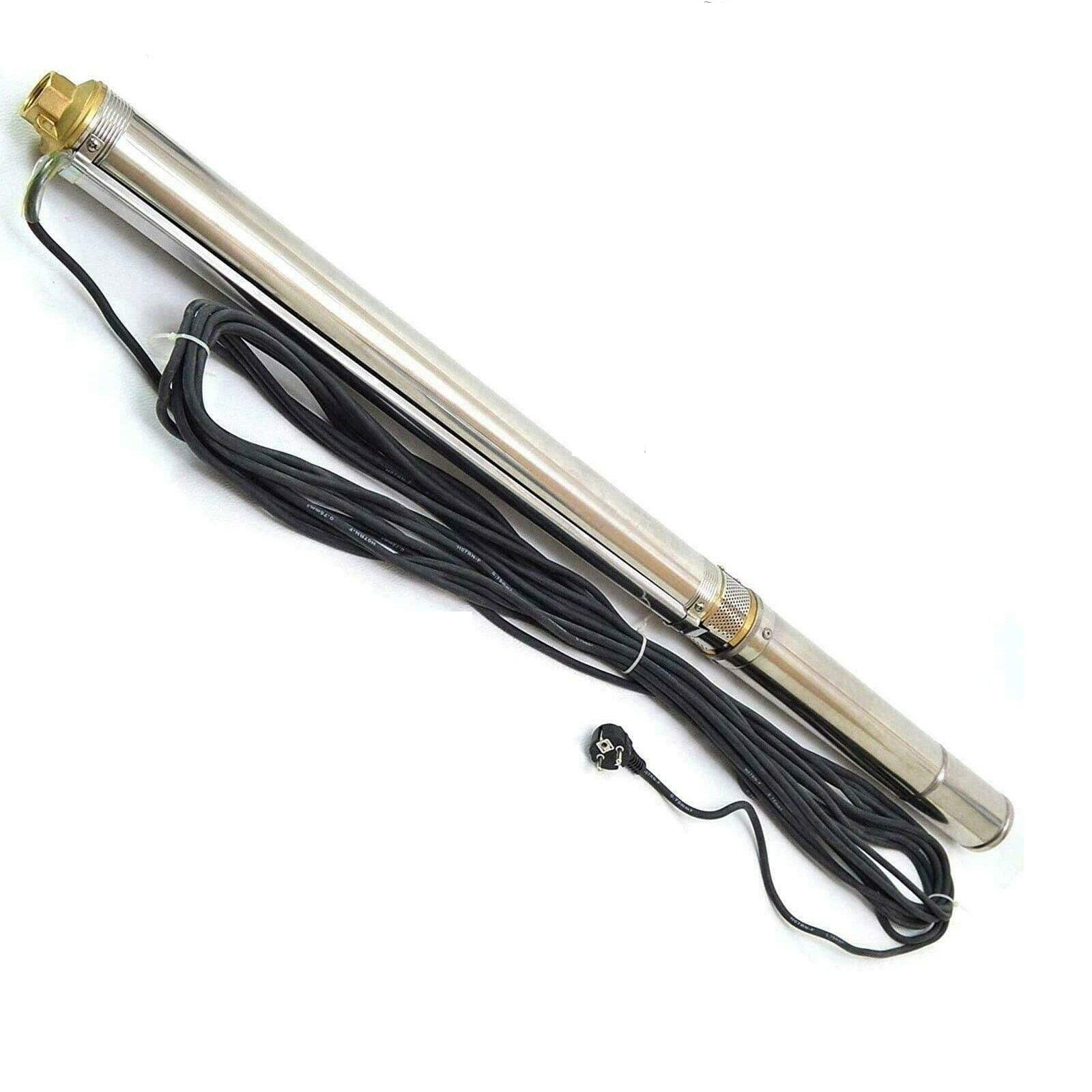 Tiefbrunnenpumpe Brunnenpumpe 3" 74 mm bis 4200l/h 1,1kW 11,7 bar sandresistent