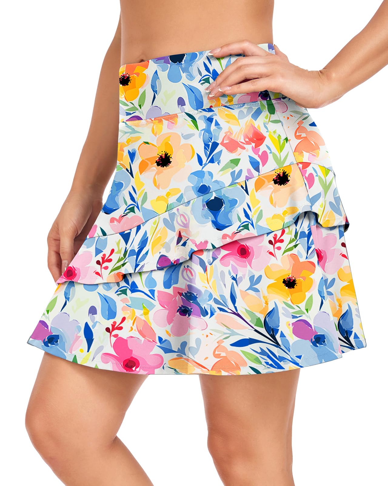 WOWENY Ruffle Skort