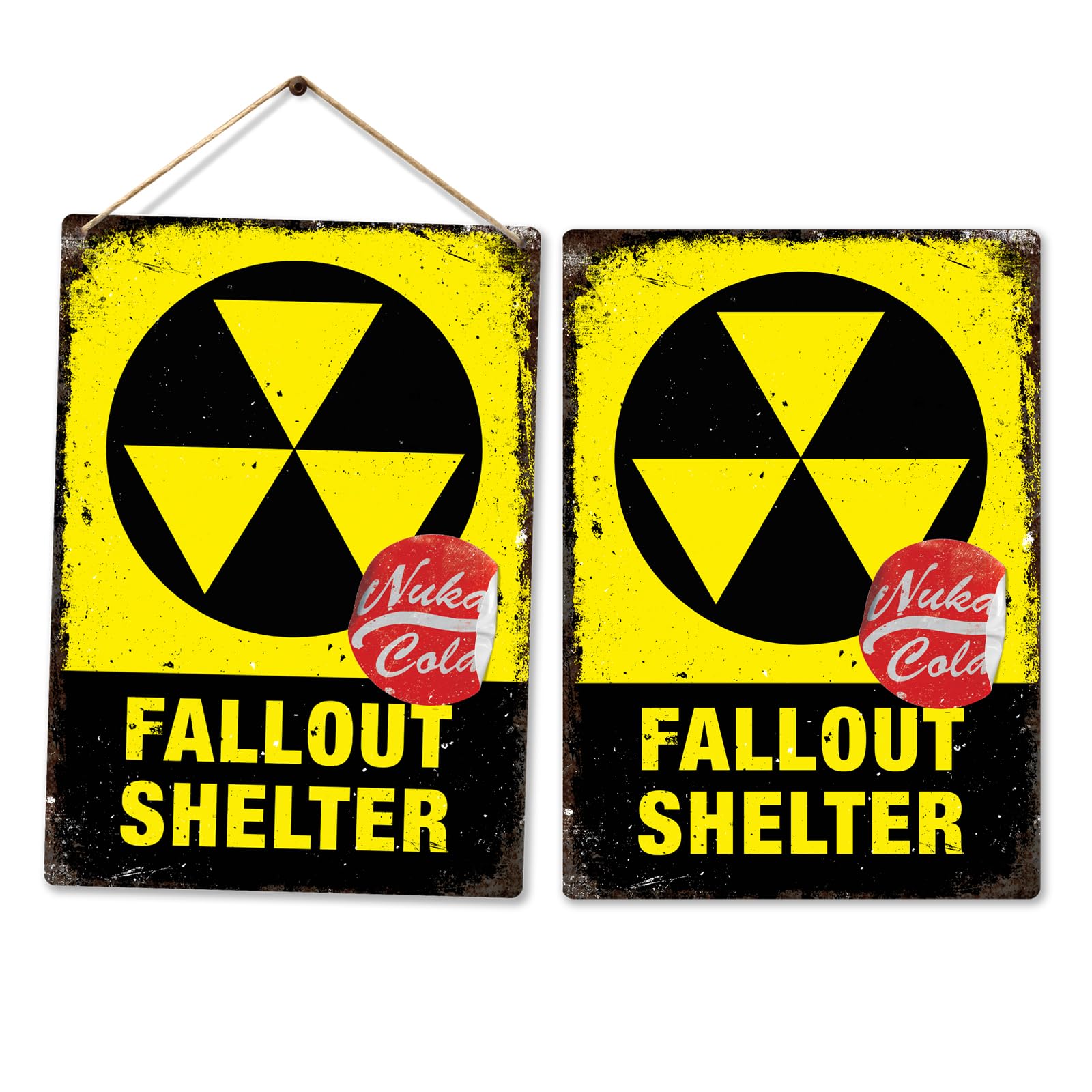Fallout Shelter Nuka Cola | Printed Metal Plaque/Sign