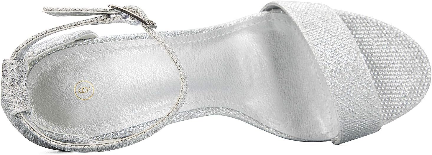 COASIS Women's Chunky Block Heels Open Toe Ankle Strap 3.5 Inch Heeled Sandals - Image 4