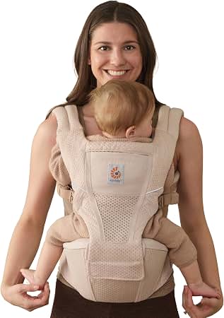 Ergobaby Alta Hip Seat Baby Carrier for Babies and Toddlers 4-48 Months