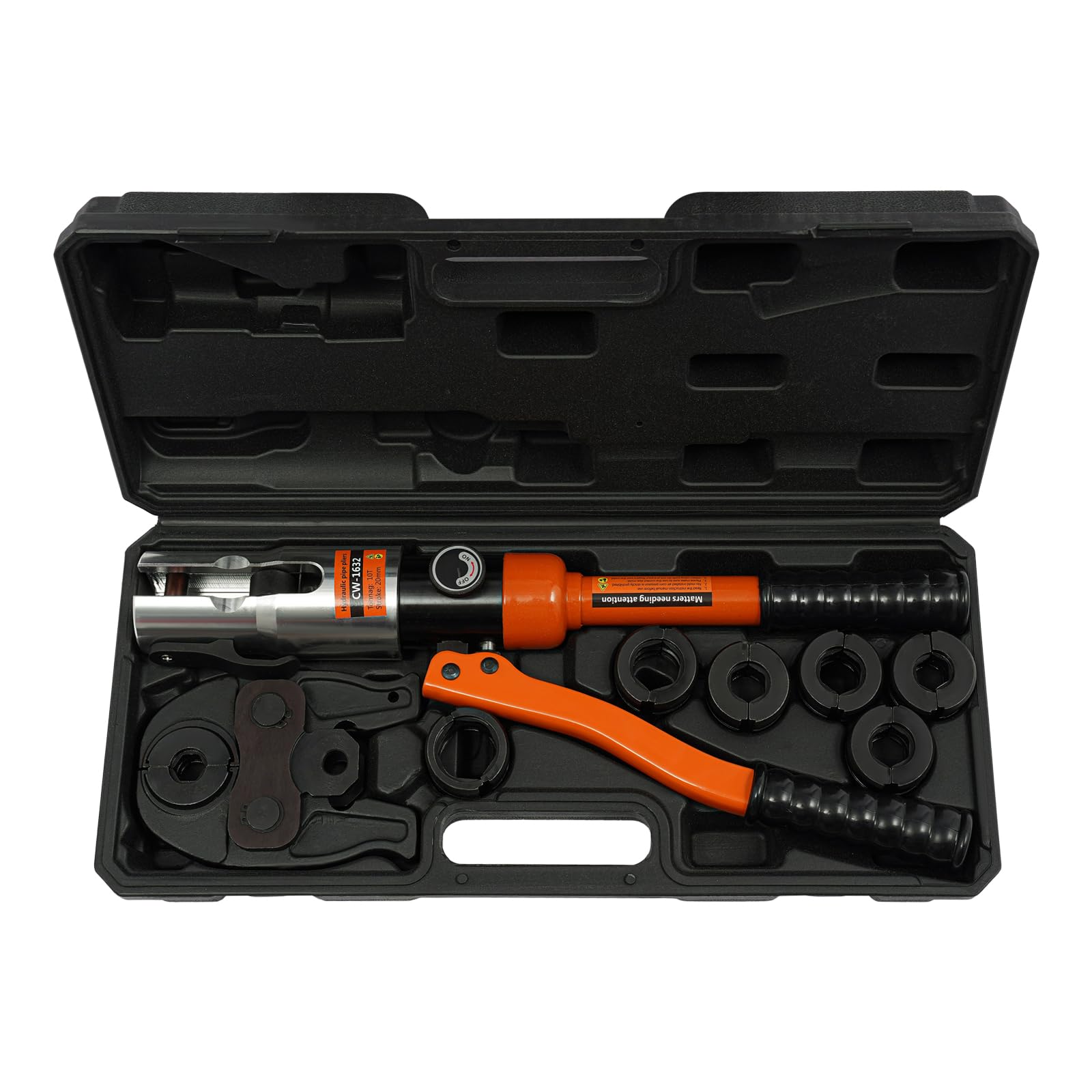 Zestaw szczęk zaciskowych, kompatybilny z kontur V 12-28, profesjonalne szczypce, hydrauliczne szczypce zaciskowe 10T, szczypce hydrauliczne z 7 sztukami form zaciskowych, szczęk zaciskowych do rur