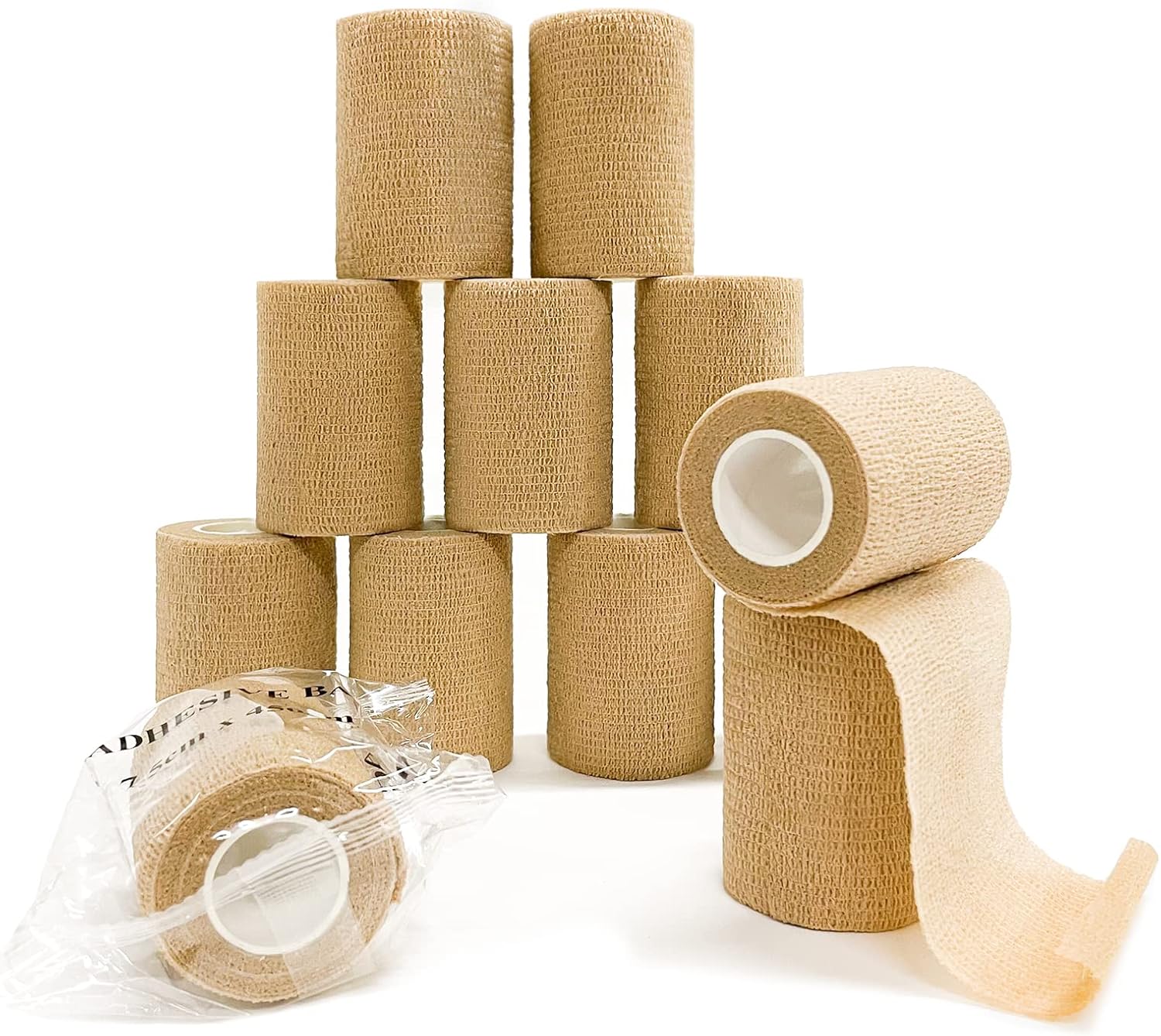 CEEPORT Self Adhesive Bandage Wrap [2 Inch, 5 Yards, 12