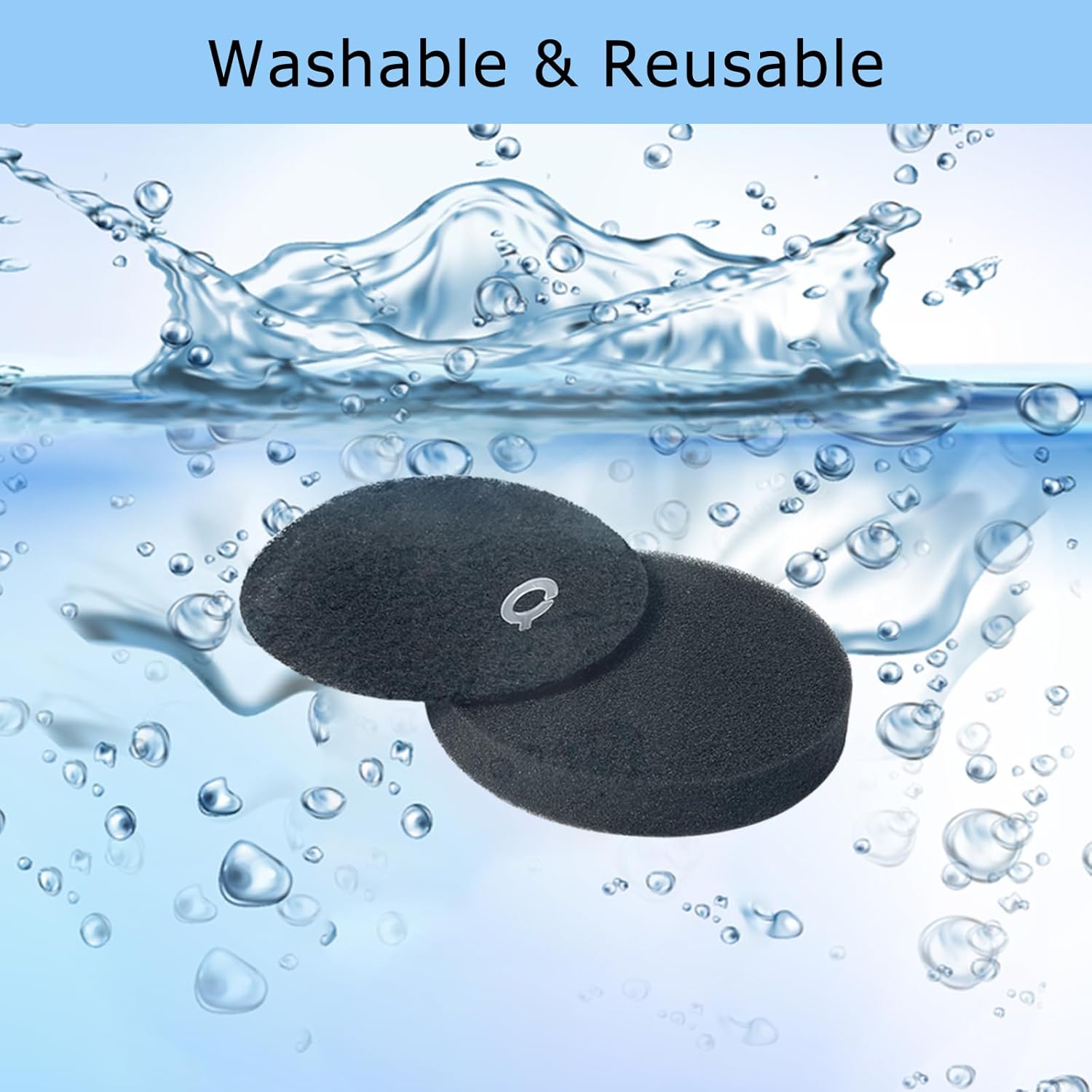 4 Pack Replacement Foam Filters Compatible with Bissell PowerClean FurGuard 280W and FurFinder 200 Models 4052, 4039, 4137 Cordless Vacuum Cleaner - Image 4