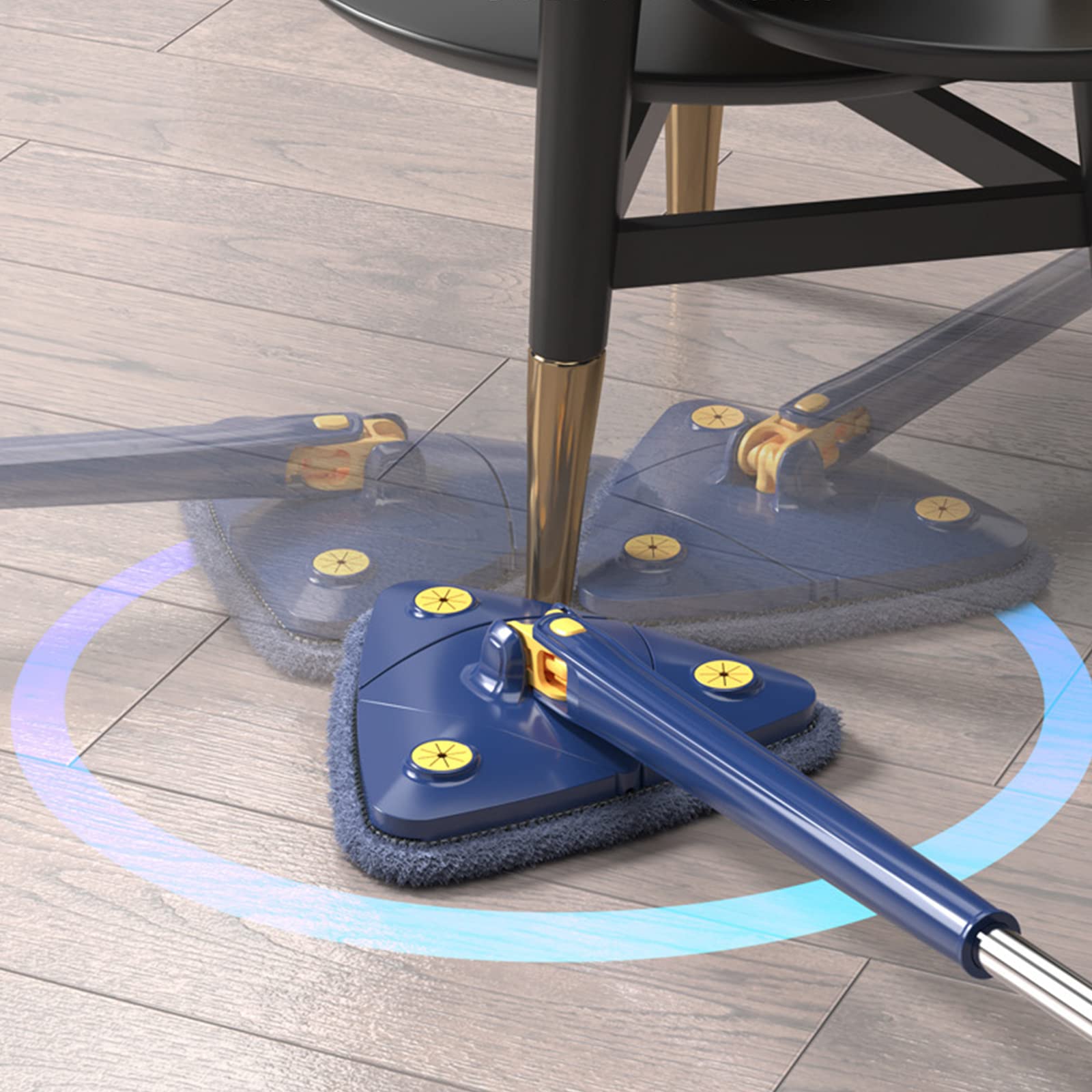 Cabezales de recambio de microfibra para mopa mágica giratoria de 360°, paquete de 4 cabezales de repuesto de alta calidad