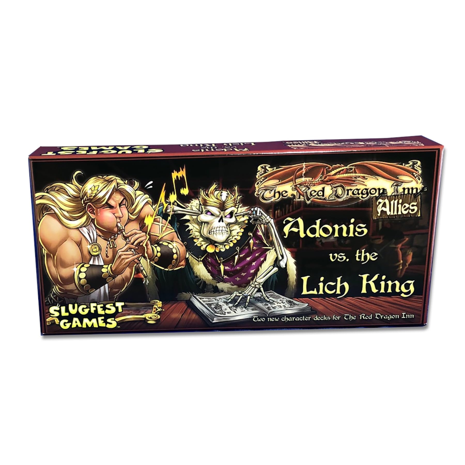 Slugfest Games Red Dragon Inn - Adonis vs Lich King Non Collectible Card Games
