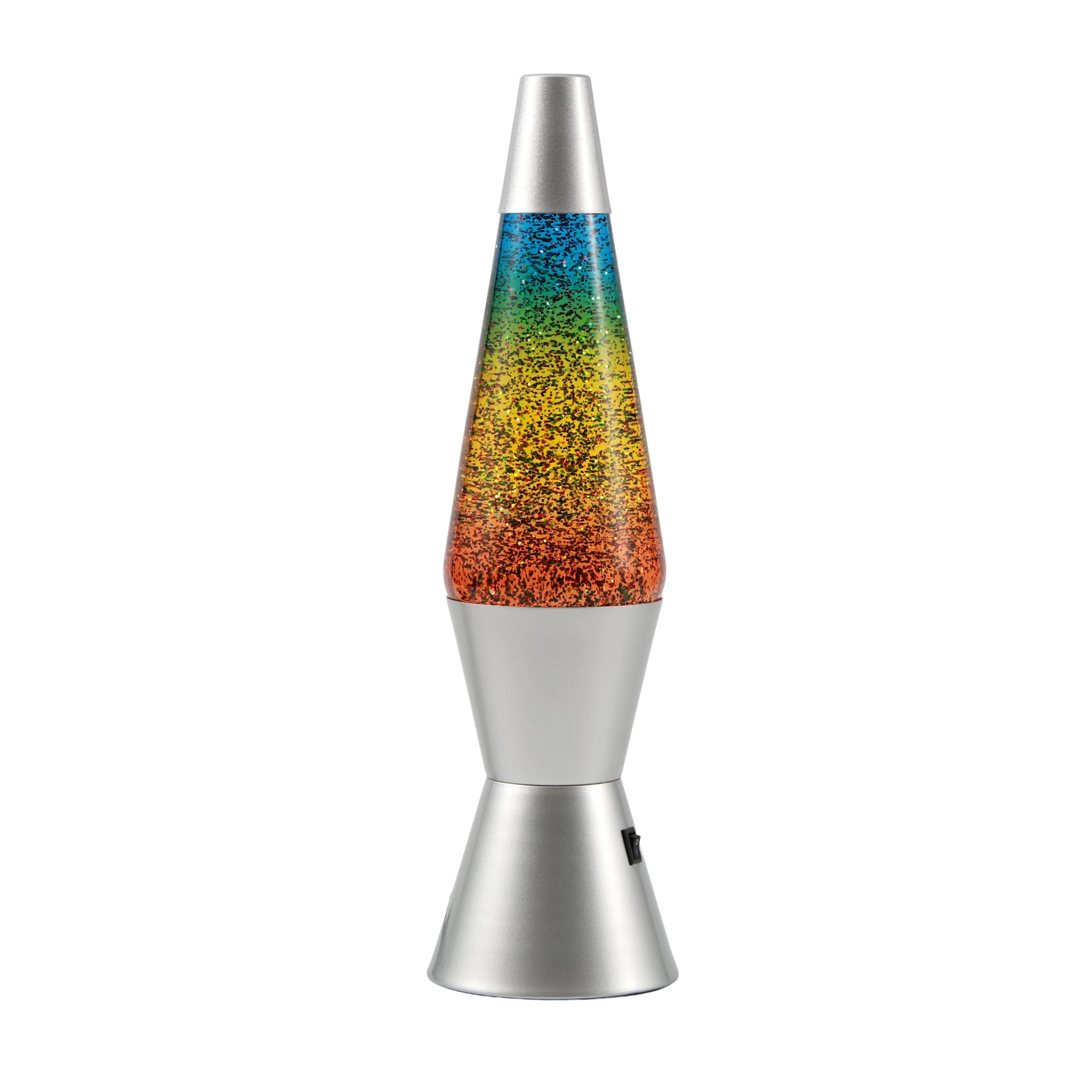 Lámpara LED con Glitter I-TOTAL de 37 cm y base plateada 4