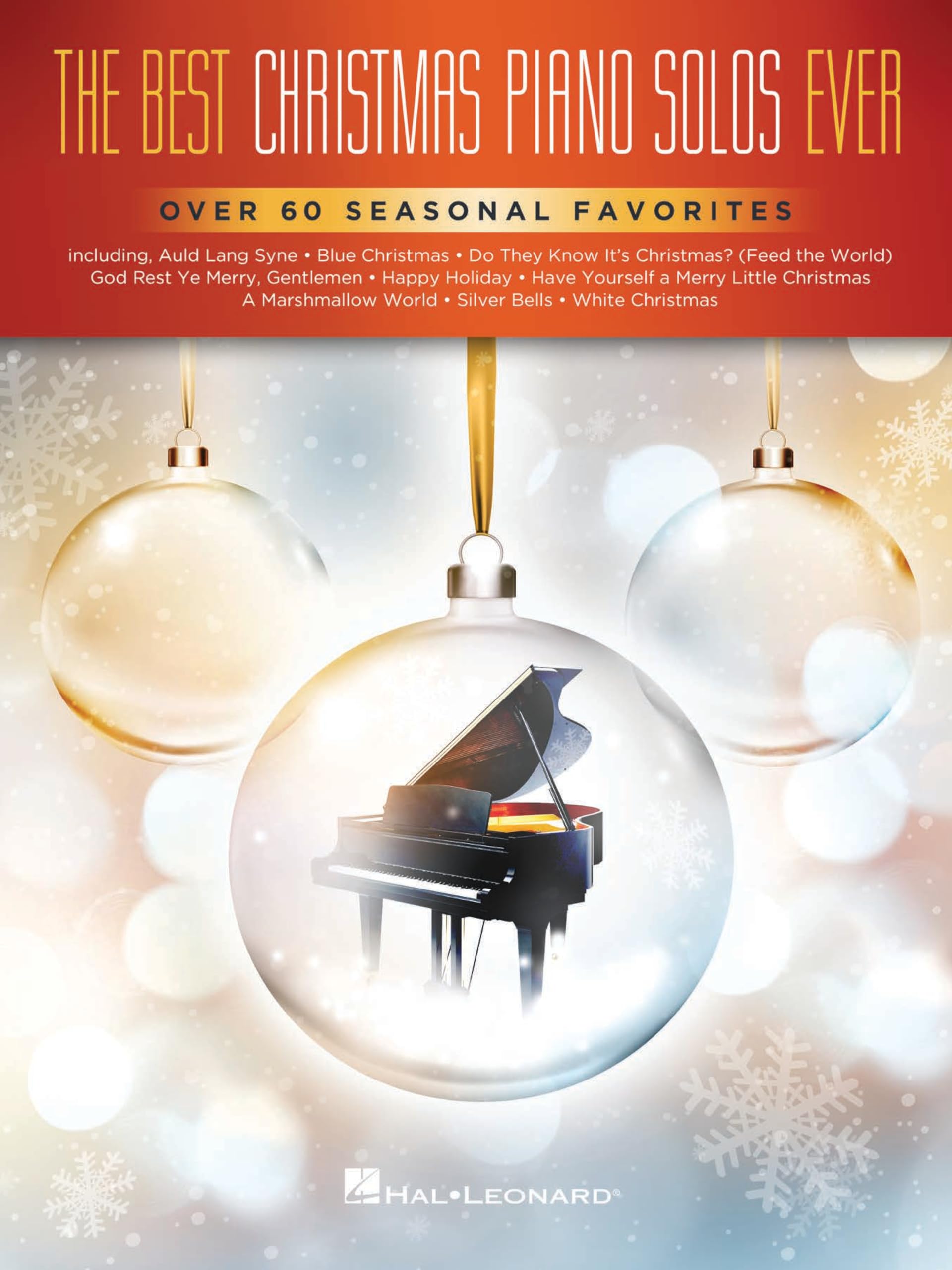 Partitions piano de Noël : plus de 60 solos de niveau intermédiaire à avancé