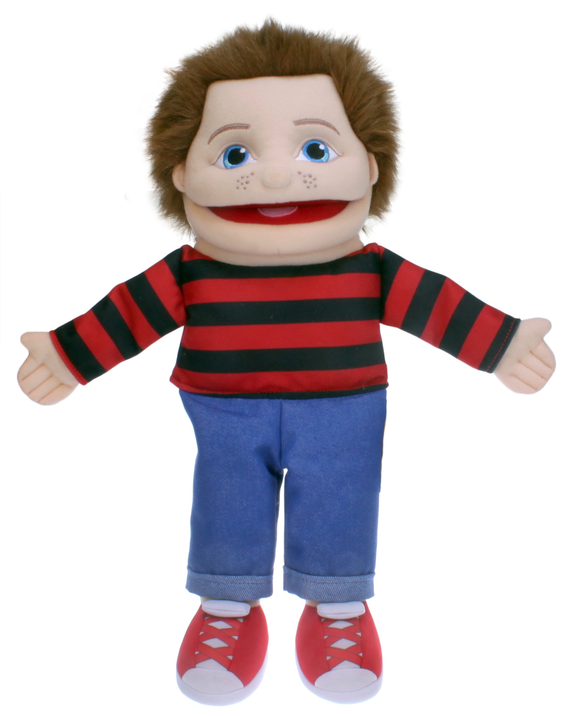 Marioneta De Mano Puppet Company – Niño Pequeño Con Tono De Piel Claro, De Tela Suave, Ideal Para Niños +12 Meses