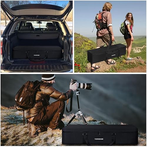 Miniatura 5 de Bolsa de repuesto para silla de campamento, bolsa extra grande con cremallera de 42 pulgadas, funda de transporte plegable impermeable con correa de