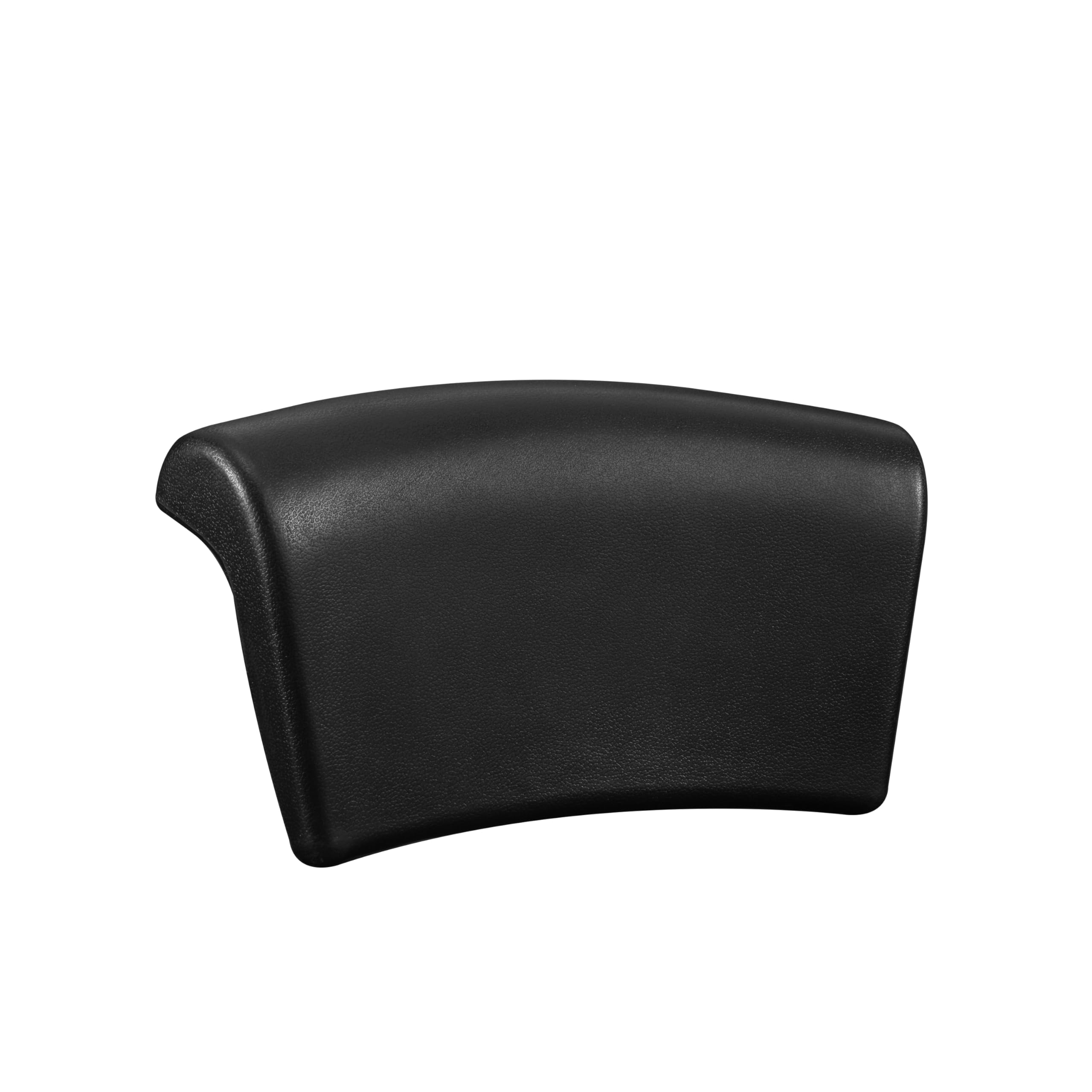 Almohada de Bañera Ergonómica con Ventosas Antideslizantes - Cojín Impermeable para Soporte Cervical, Confort y Relajación en el Baño o SPA en Casa - Color Negro