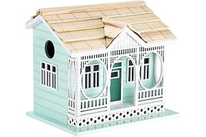 Modern Cottage Inspired Birdhouse - A Haven for Your Feathered Friends