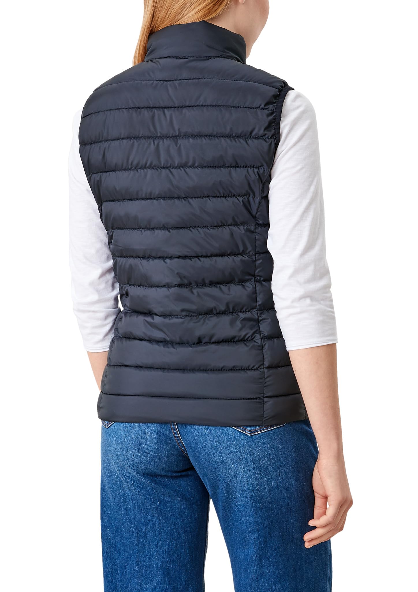 s.Oliver Donna 120.11.899.16.155.2116408 Gilet smanicato REGULAR FIT, Marina Militare, 40