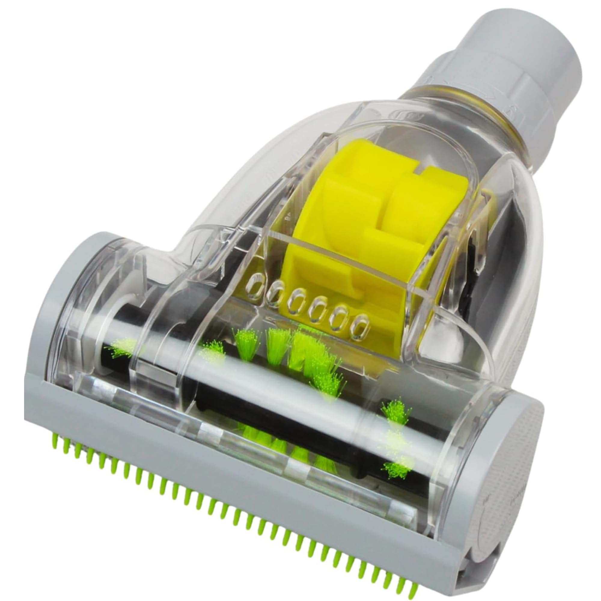 OVENTE Universal Pet Hair/Sofa Brush Attachment Compatible with ST2000, ST2010 and ST2620 Canister Vacuum Cleaners for Efficient Home Cleanup, Easy to Use and Detach, Yellow ACPST2674