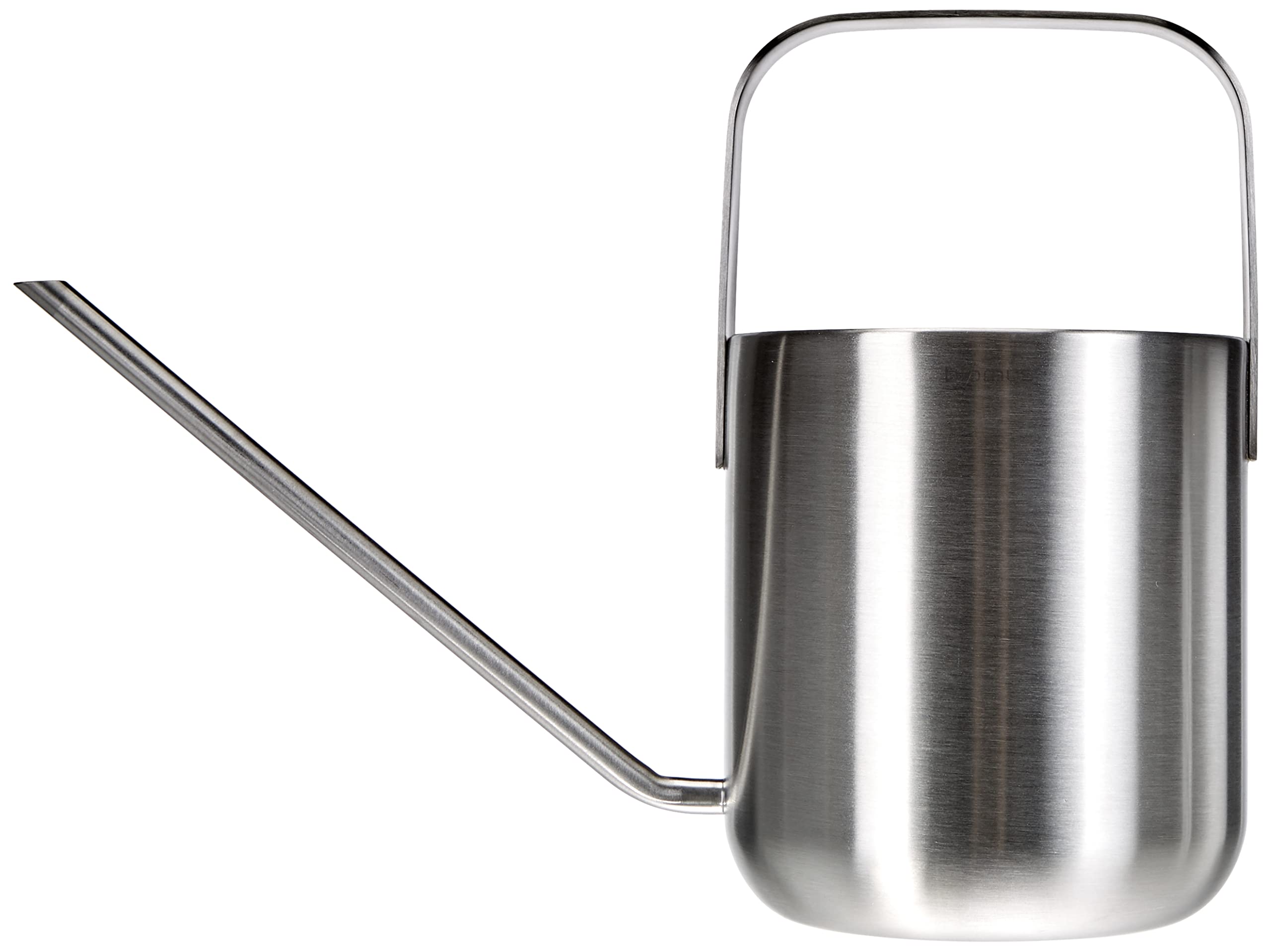 blomus Gießkanne -PLANTO- | Gießkanne aus Edelstahl matt | 1 L | Farbe Silber | 19,1B x 25,7H x 6T cm
