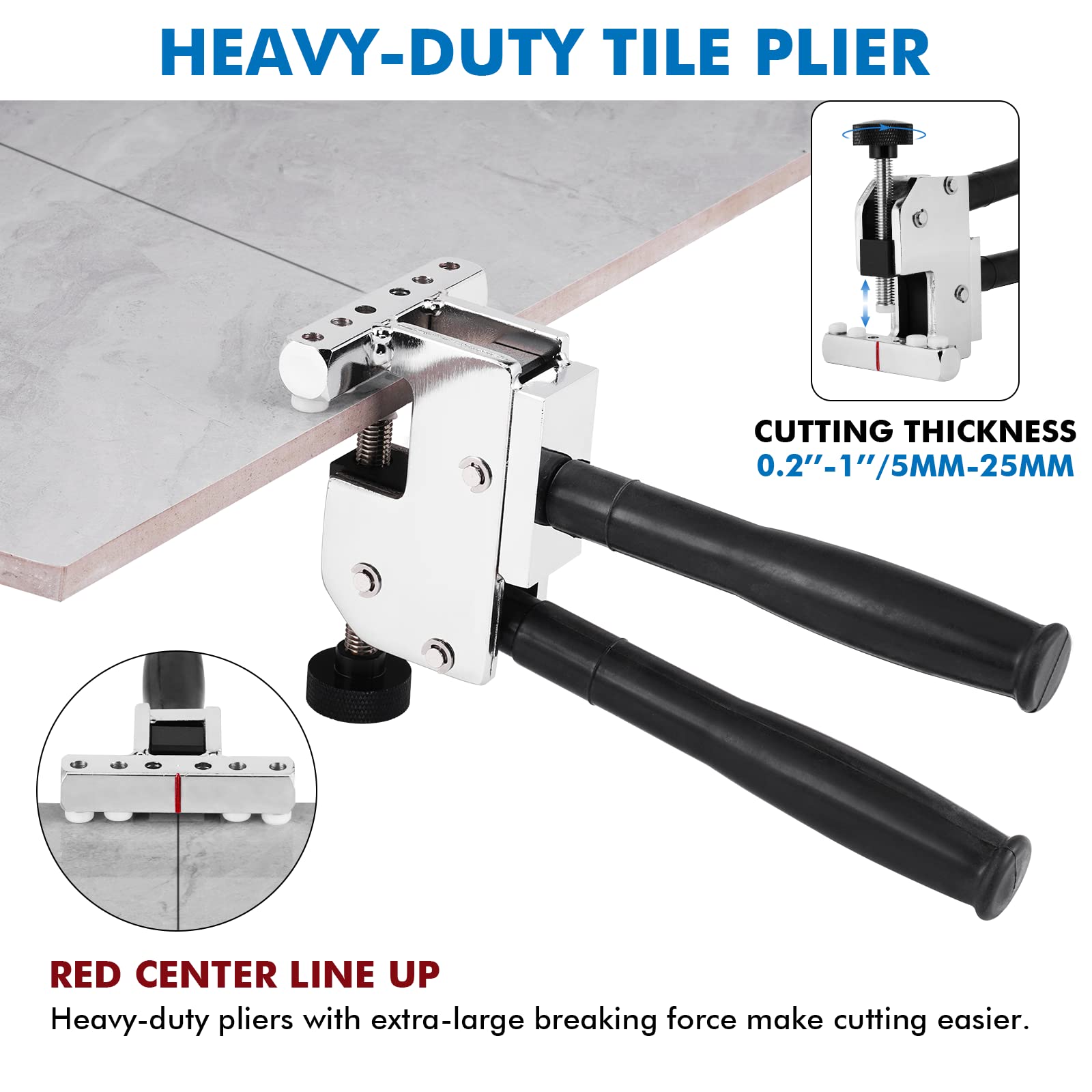 Máquina cortadora de azulejos manual Manual Large Format Tile Cutter Aluminum Frame 36 In Width 72 In Length With 6 Cutter Heads