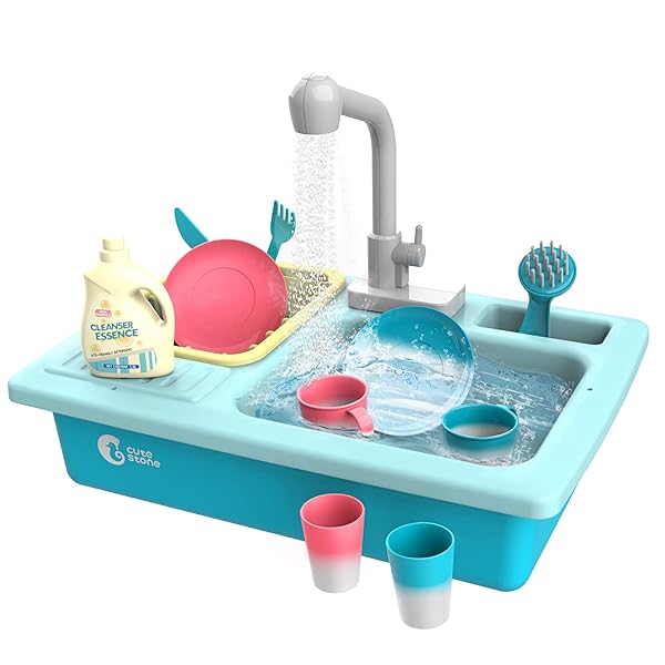 Interactive Color-Changing Mini Kitchen Sink