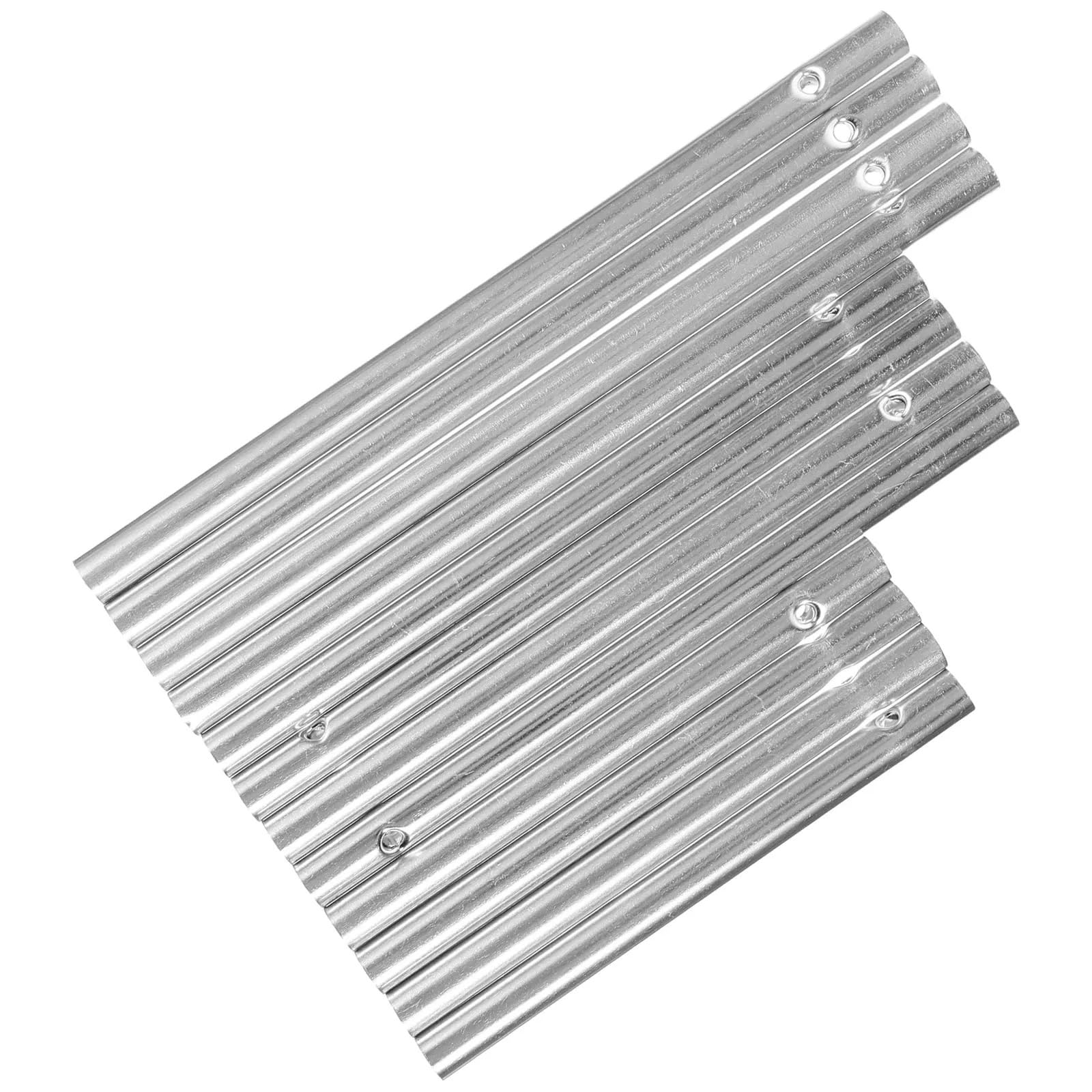 Aluminium Wind Chime Tubes 36 Pcs Aluminum Wind Chime Tubes 8mm, 3 Sizes for DIY Craft Projects