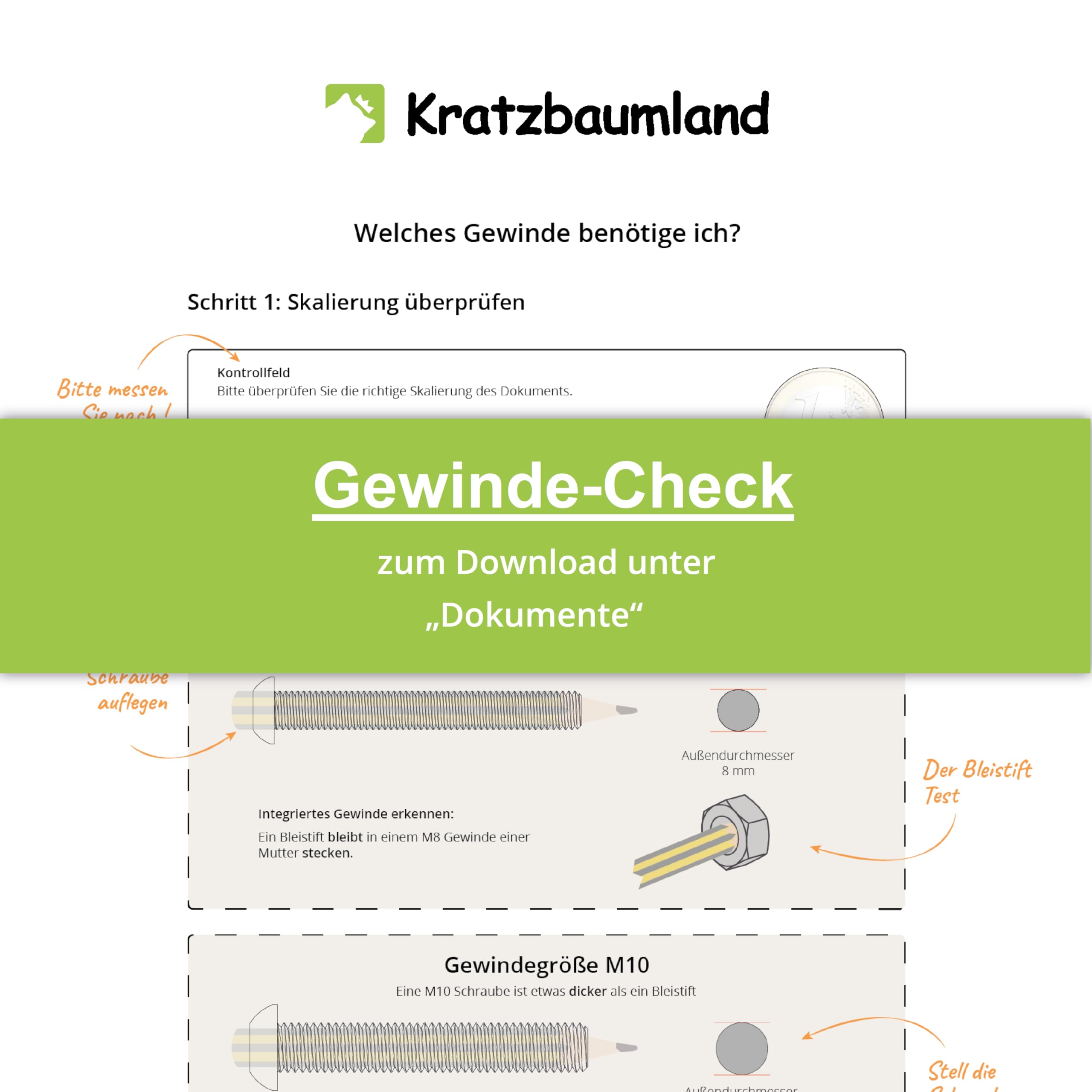 Kratzbaumland 15 cm Deluxe-Sisalstamm mit 8 mm Sisalseil Länge: 60 cm/Gewinde: 8 mm (M8)