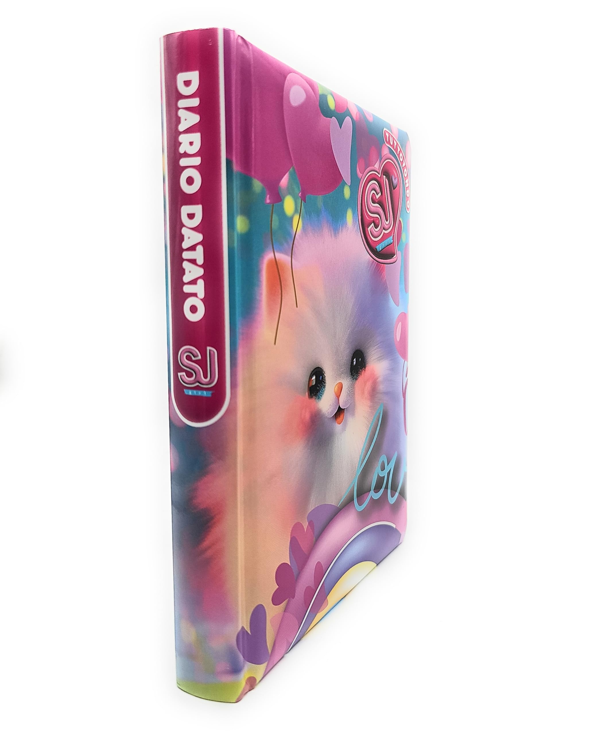 Agenda Journal Intime Seven Pour Fille - Thème Animaux - Assorti - Neuf