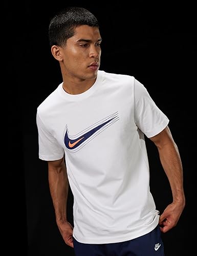 Vista 2 de Nike Camiseta deportiva para hombre (Swoosh)