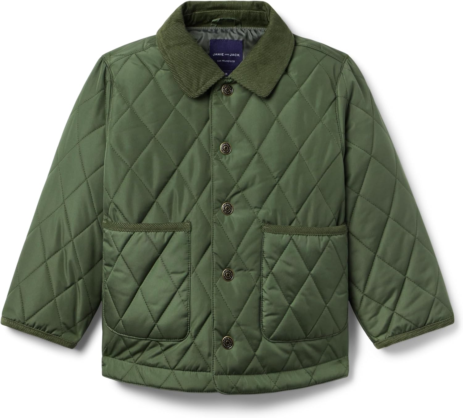 Janie and Jack Boys' The Quilted Barn Jacket
