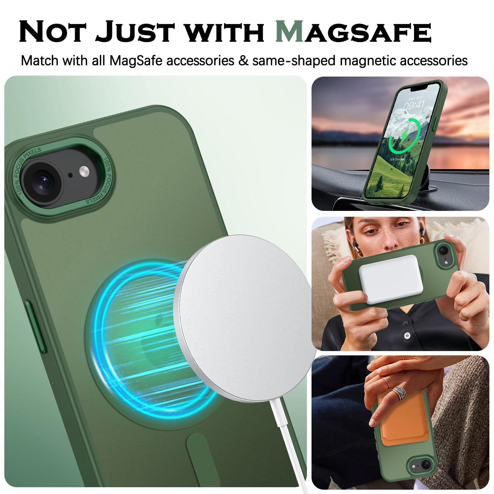 YINLAI For IPhone 16e Case [Compatible With MagSafe] Fashion IPhone 16e