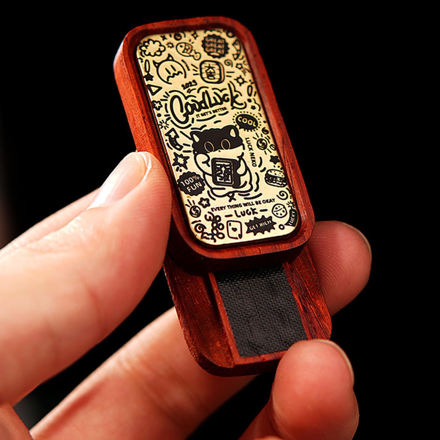 Amazon.co.jp: BULATEW EDC フィジェットトイ 木製 磁気スライダー