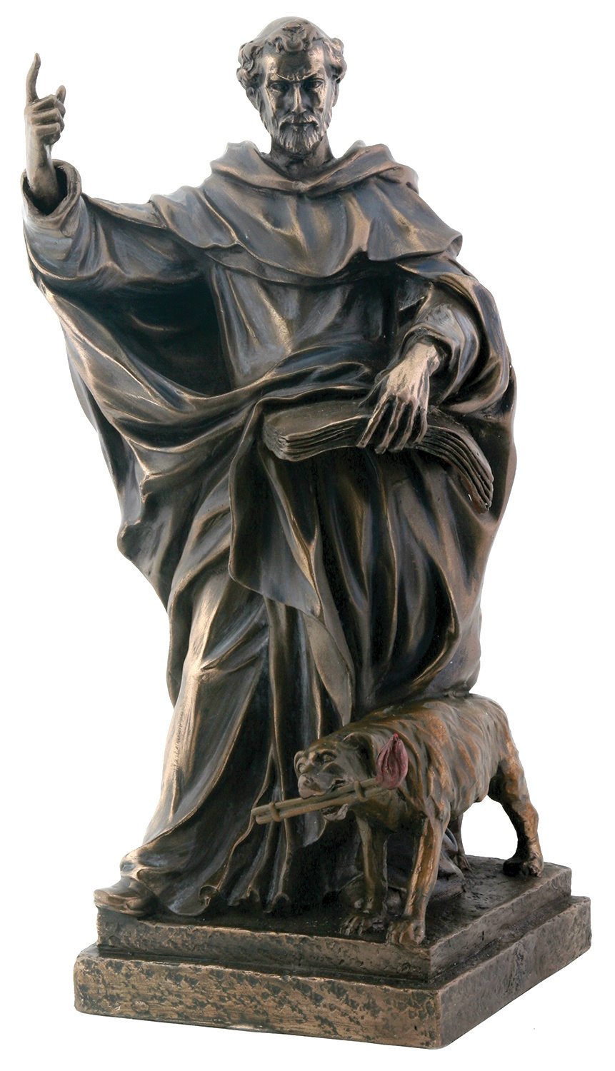 StealStreet Saint Dominic Religious Catholic Priest Collectible Figurine