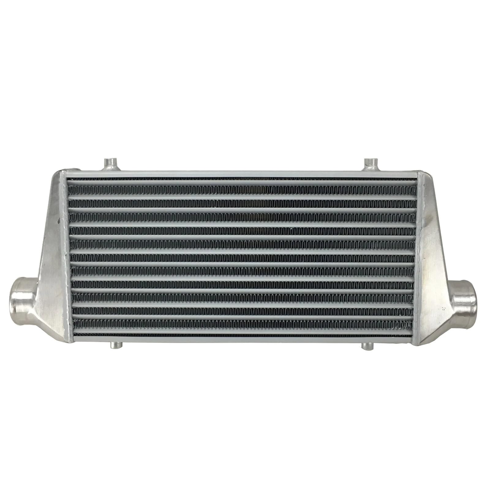 Radiador del coche Barra y placa de intercooler turbo universal 450 x 230 65 mm, diámetro exterior 63, montaje frontal Radiador refrigeración