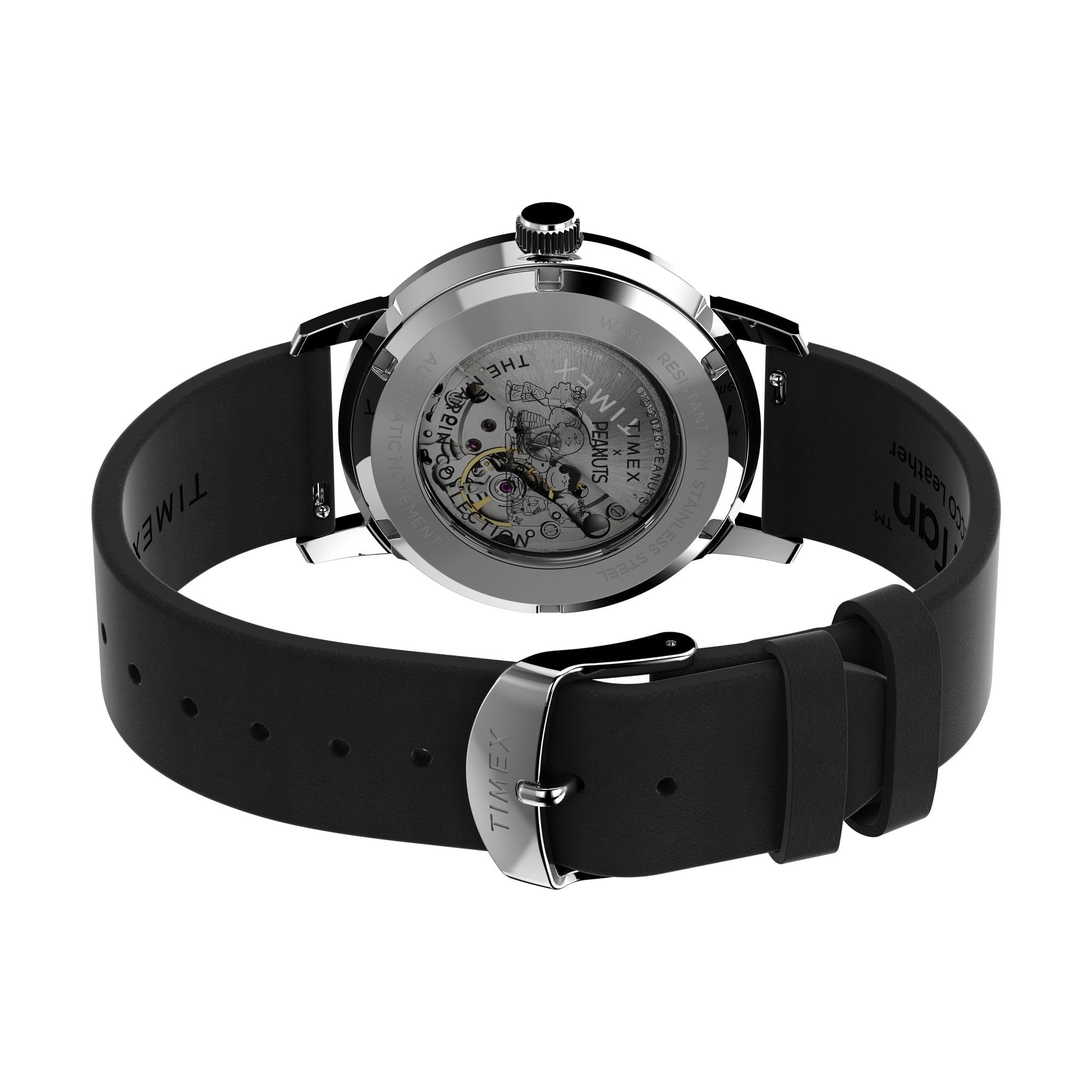 Timex Montre Analogique Automatique pour Hommes Marlin Automatic x Peanuts Snoopy Flying Ace