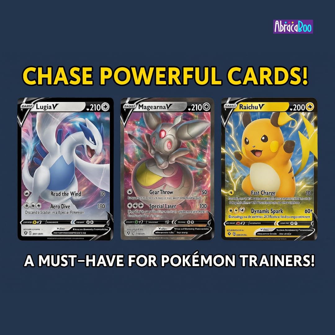 AbracaBoo Pokimon Brilliant Stars Card Booster Packs, Premium Collectible Card Game Booster Packs | Each with 8 Paper Cards for Playing and Collection Cards (Pack of 3) - Image 5 thumbnail