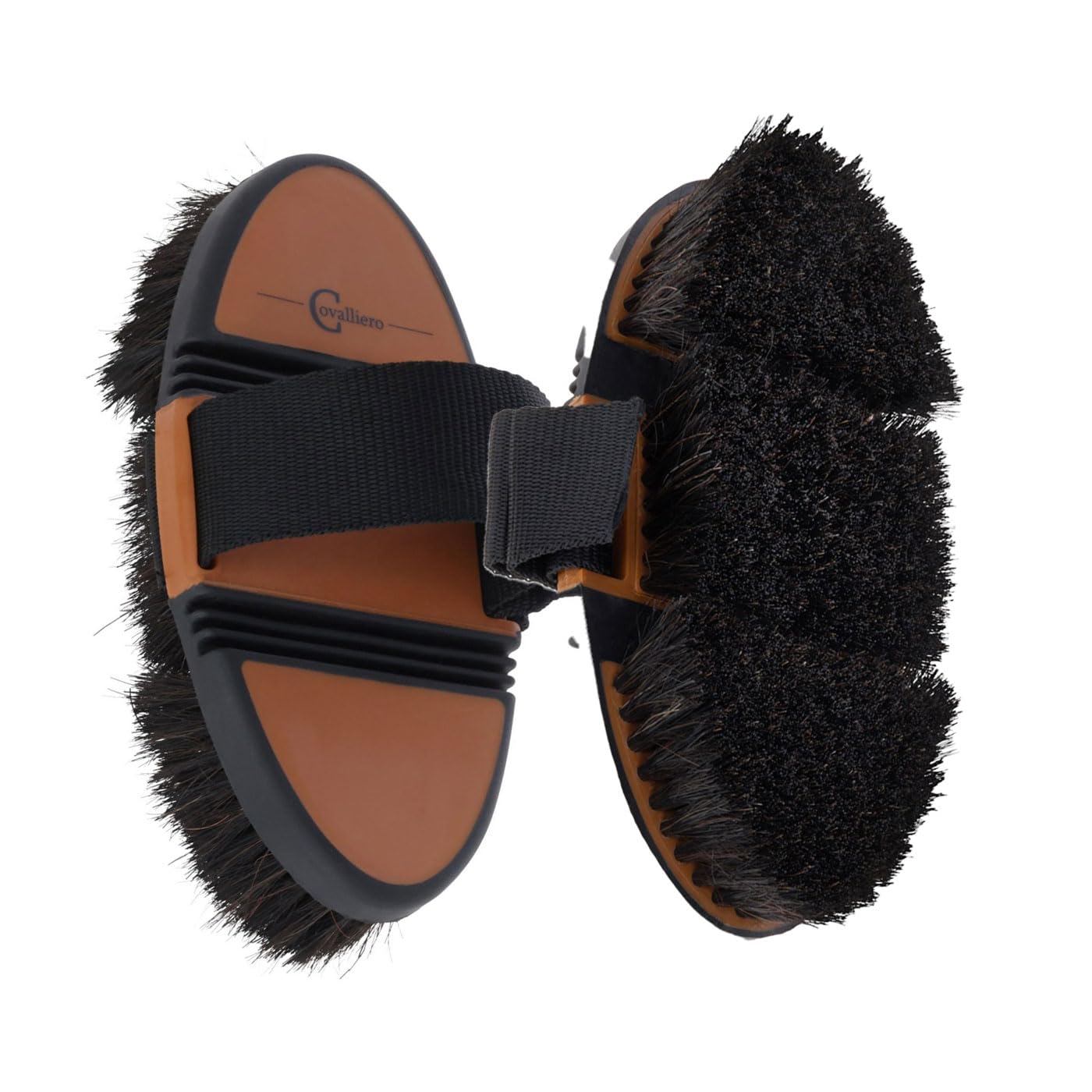 Covalliero - Set per la cura del cavallo, 7 pezzi con custodia per la pulizia – Spazzole, Striegel & Raschietto per la cura dei cavalli, set completo per pelliccia, criniera e zoccoli | incluso