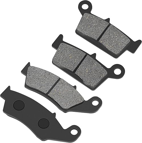 AHL Juego de pastillas de freno delanteras y traseras para Suzuki RM125 RM250 1996-2011 RMX250 XY 1999-2000 DRZ400 DR-Z 400 DR-Z400 2000-2009