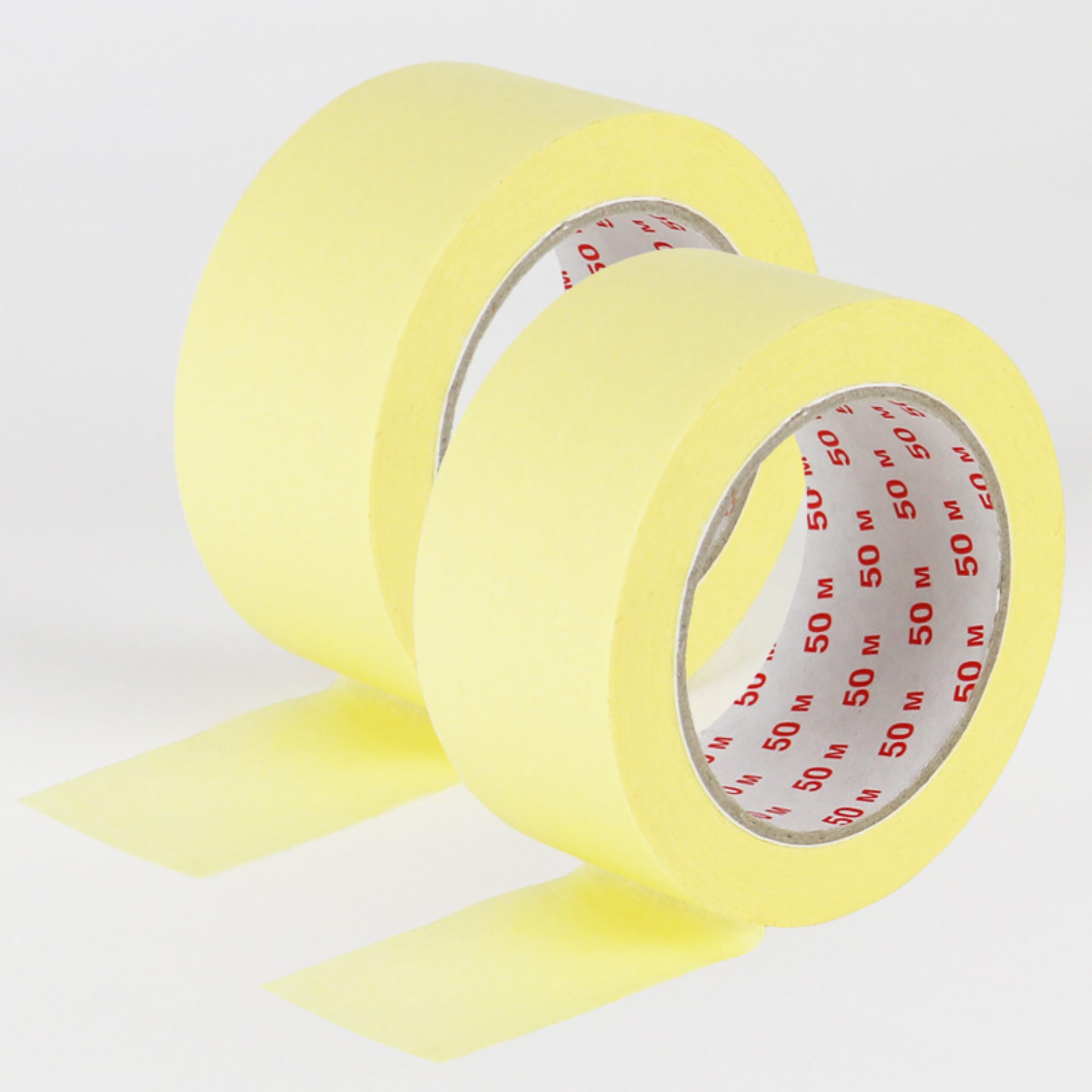 derendo Profi Malerkrepp 48 mm x 50 m, UV-beständiges Maler 10er Set