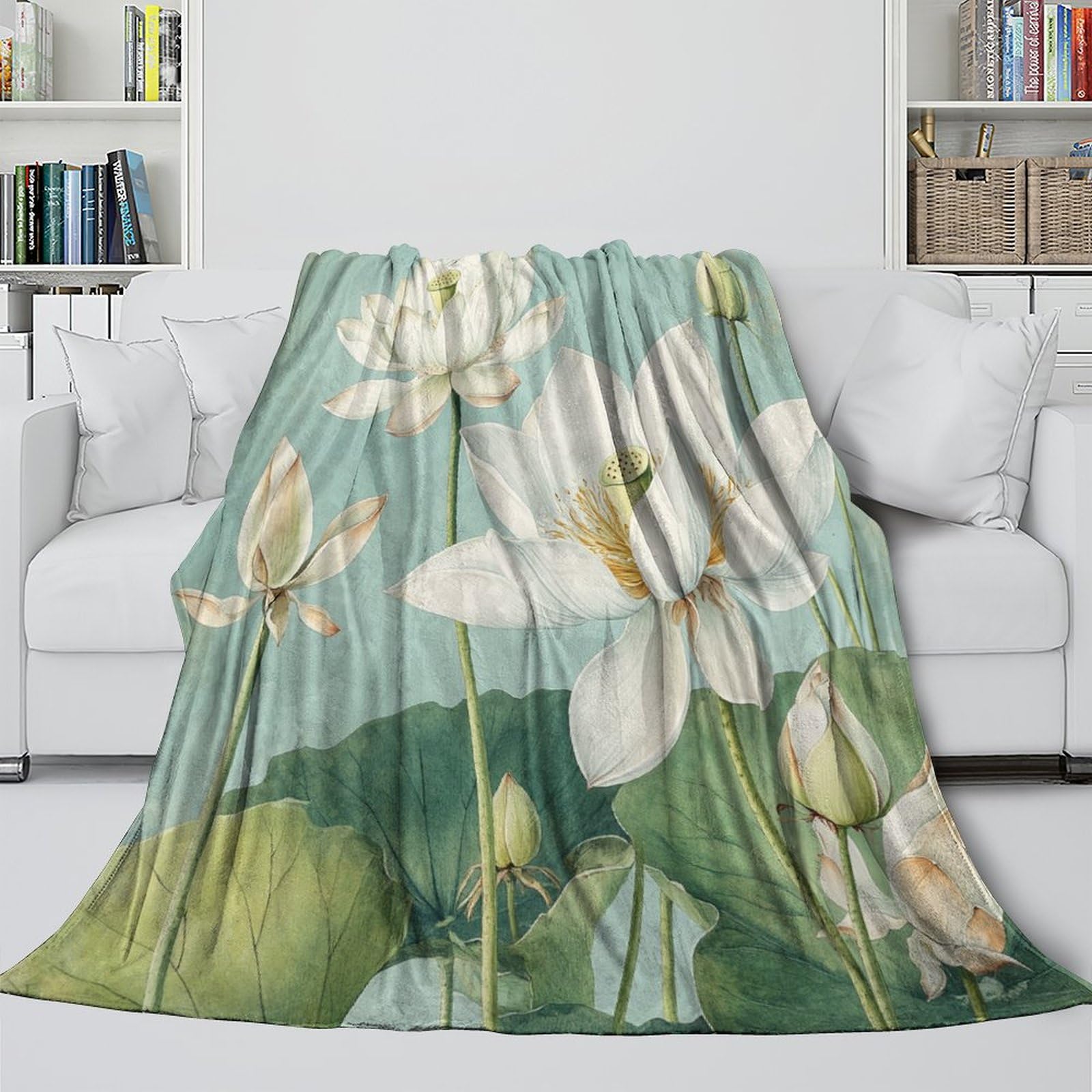 Koc polarowy z nadrukiem 3D, dla dzieci, nastolatków, dorosłych, miękki, puszysty, flanelowy, na łóżko, kanapę, podwójny, 150 x 200 cm