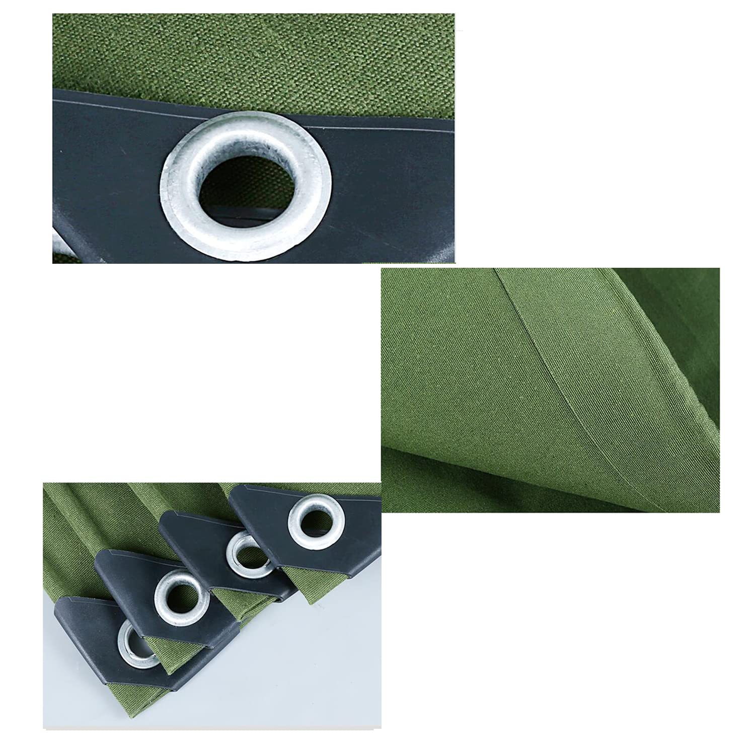 Bâche imperméable et résistante pour bateau, bâche en toile anti-poussière avec œillets, accessoires d'auvent d'extérieur, housse de tente polyvalente à suspendre