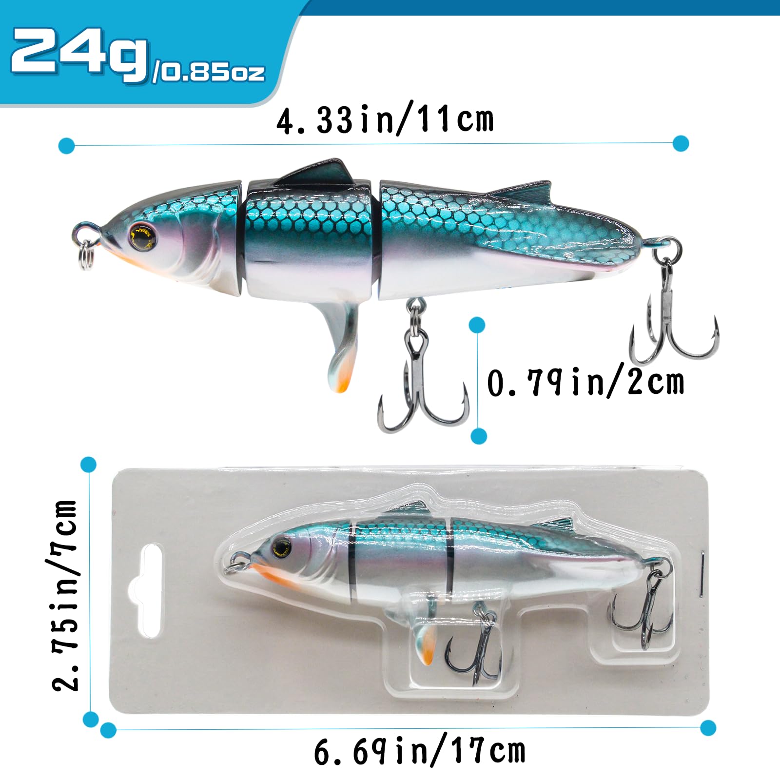 Teat トップウォーター用ルアー 2個セット ポッパー トップウォーター ルアー 4色 セット 12g 65㎜ トップ